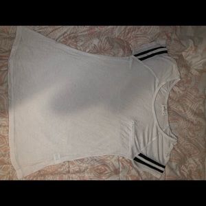 White Shirt with fake pocket.